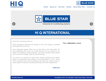 Tablet Screenshot of hiqbluestar.com